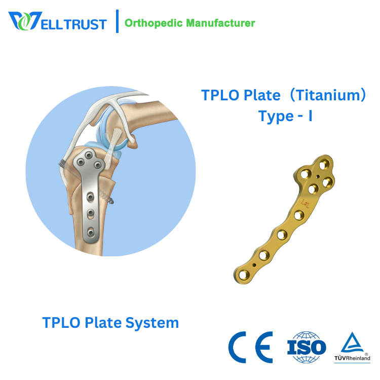 TPLO Plate Titanium Type Ⅰ