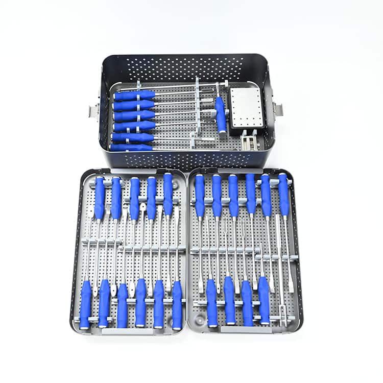 PLIF PEEK Cage & Titanium Lumbar Cage Instrument Set