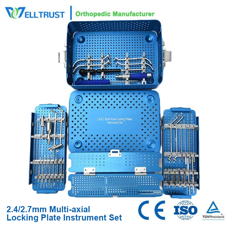 2.4/2.7 Multi-Axial Locking Plates Instrument Set